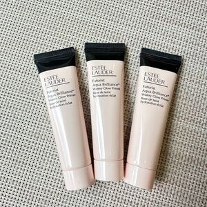 Estée Lauder Futurist Aqua Brilliance Watery Glow Primer 0.5oz/15 ml set of 3
